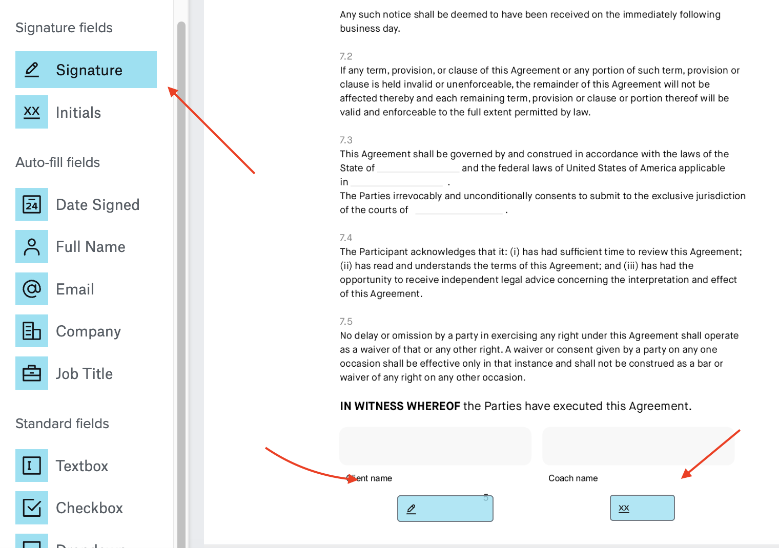 creating-and-using-the-digital-signature-field-in-contracts-practice